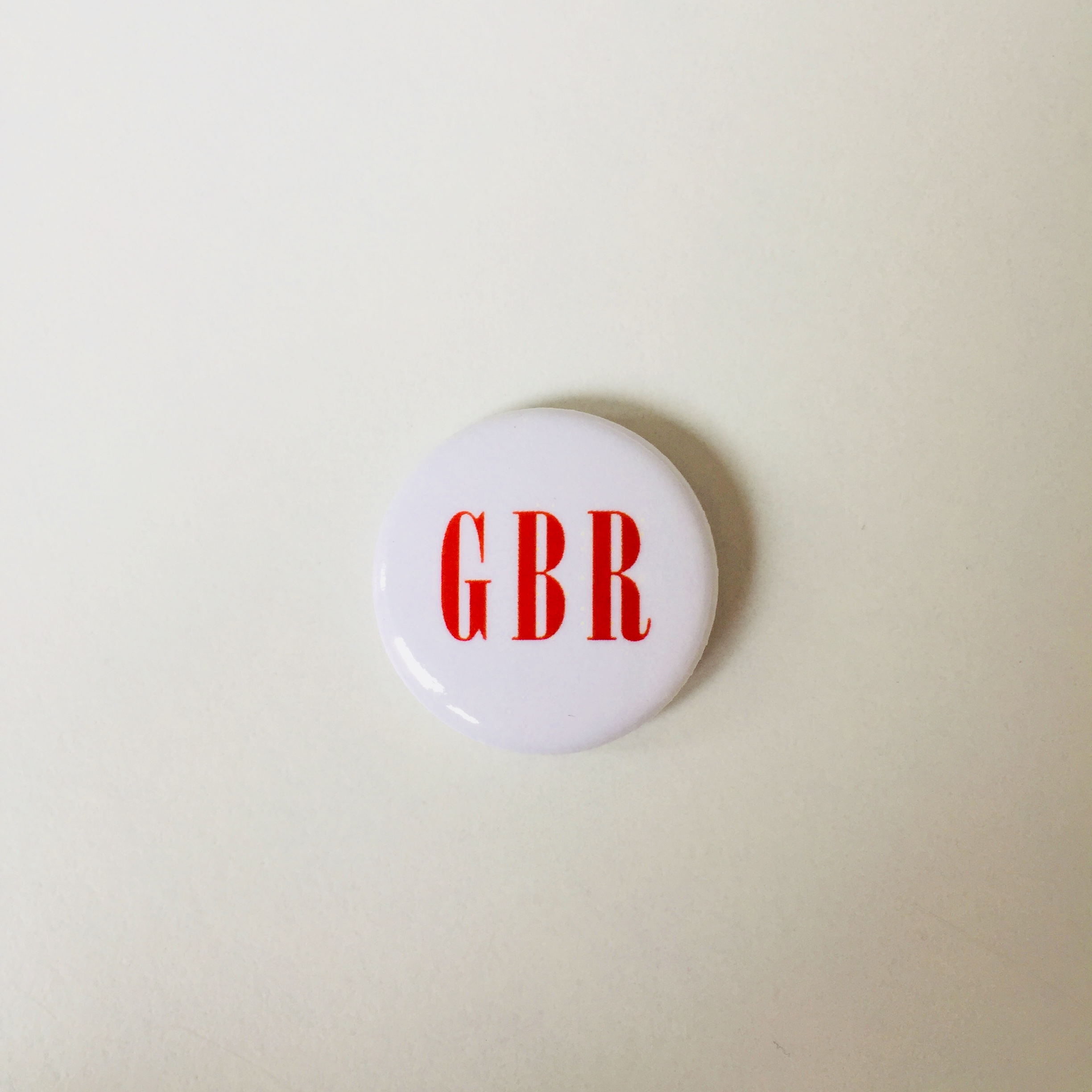 Red GBR Button